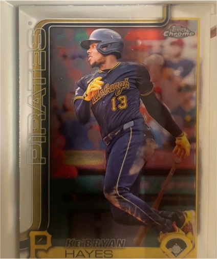 2025 Topps Chrome #196 Ke'Bryan Hayes — front
