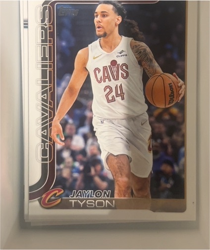 2025-26 Topps #86 Jaylon Tyson — front