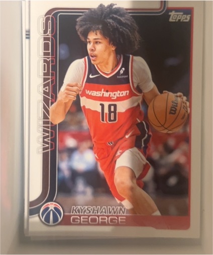 2025-26 Topps #98 Kyshawn George — front
