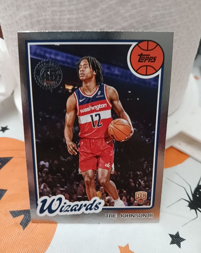 2025-26 Topps 1980-81 Retro #80BK-97 Tre Johnson III — front