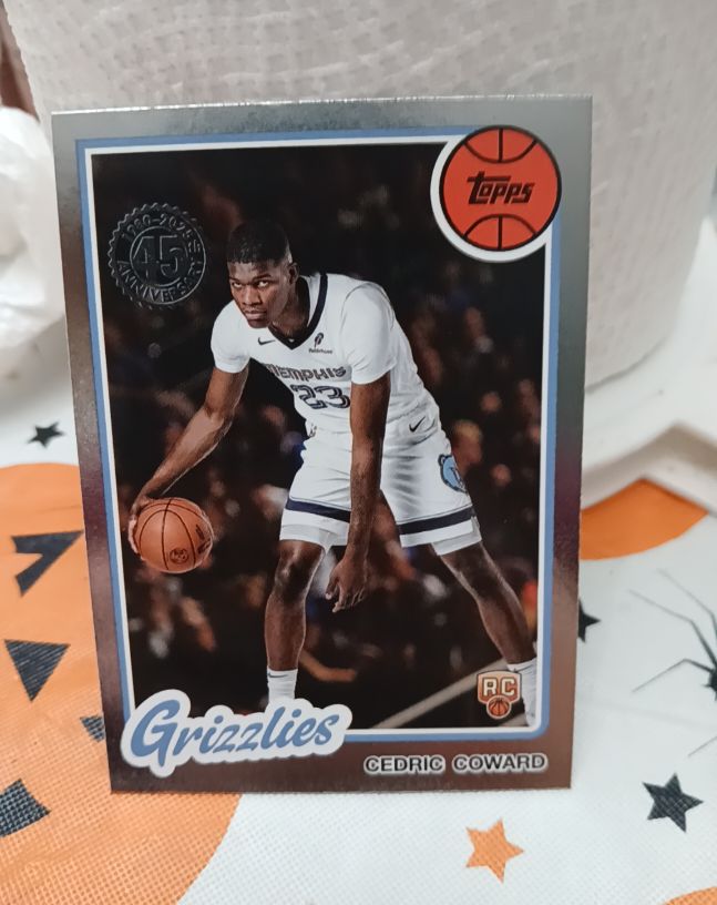2025-26 Topps Basketball #80BK-58 Cedric Coward — front