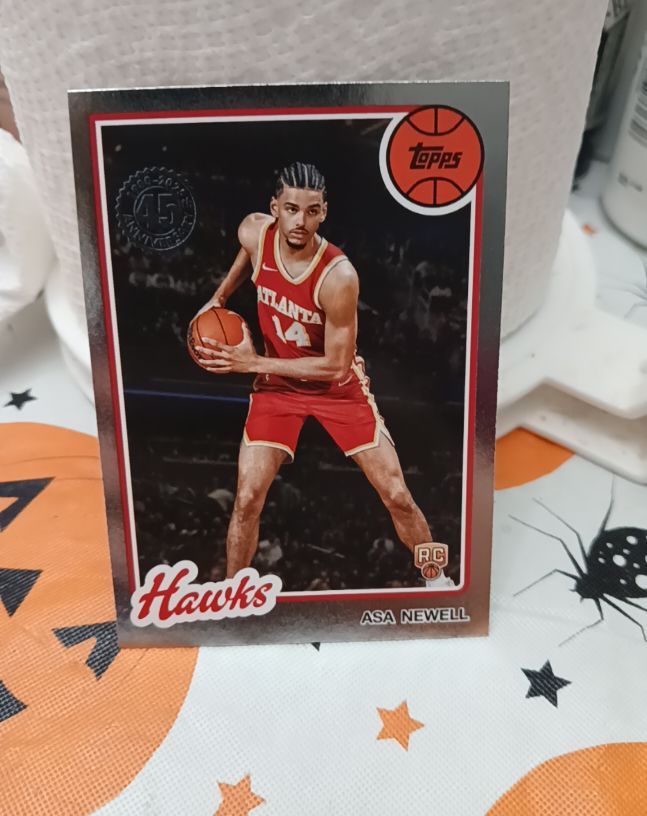 2025-26 Topps 45th Anniversary #80BK-69 Asa Newell — front