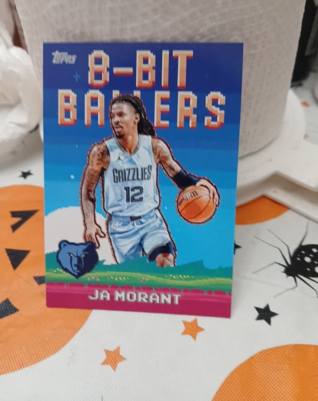 2025-26 Topps 8-Bit Ballers #8B-12 Ja Morant — front