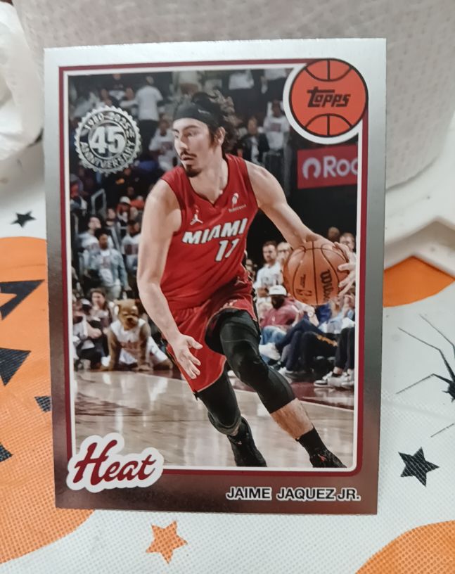 2025-26 Topps Basketball #80BK-29 Jaime Jaquez Jr. — front