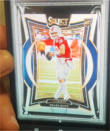 2024 Panini Select #27 Drake Maye — front