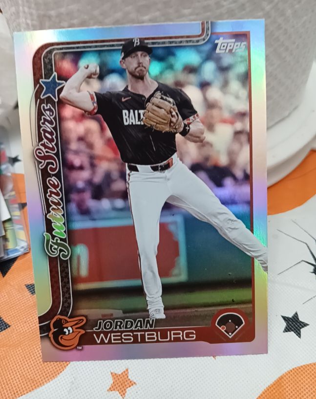 2025 Topps Series 1 #142 Jordan Westburg Baltimore Orioles Future Stars — front