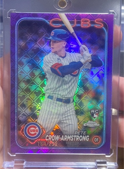 2024 Topps Chrome #16 Pete Crow-Armstrong — front