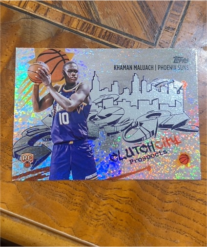 2025-26 Topps #CC-10 Khaman Maluach — front