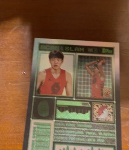 2025-2026 Topps NBA #SS-41 Yang Hansen Scan and Slam Rookie Insert — front