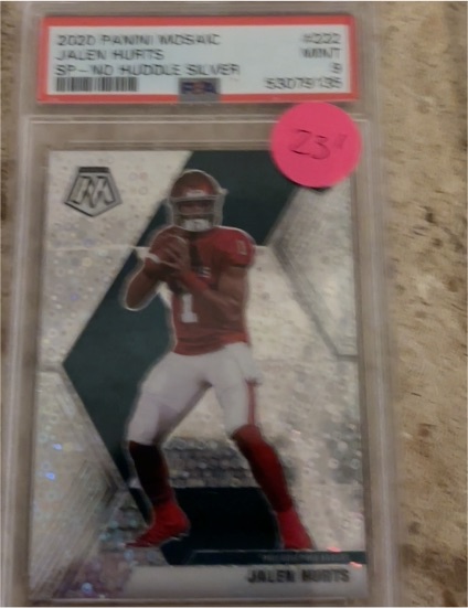 2020 Panini Mosaic #232 Jalen Hurts — front