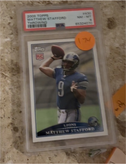 2009 Topps #430 Matthew Stafford — front