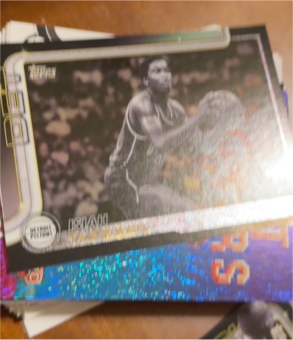 2025-26 Topps Basketball #Blackout Isiah Thomas — front