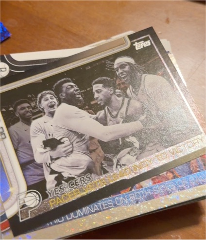 2025-26 Topps Yes'cers #280 Pacers Vets Lead Indy — front
