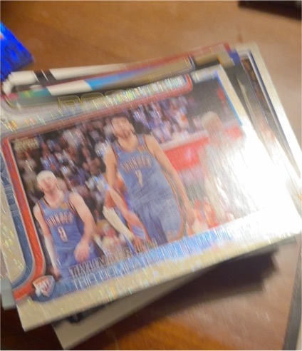 2022-23 Panini NBA Hoops #M23-7 Shai Gilgeous-Alexander — front