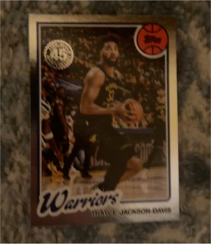 2025-26 Topps 45th Anniversary #80BK-22 Trayce Jackson-Davis — front