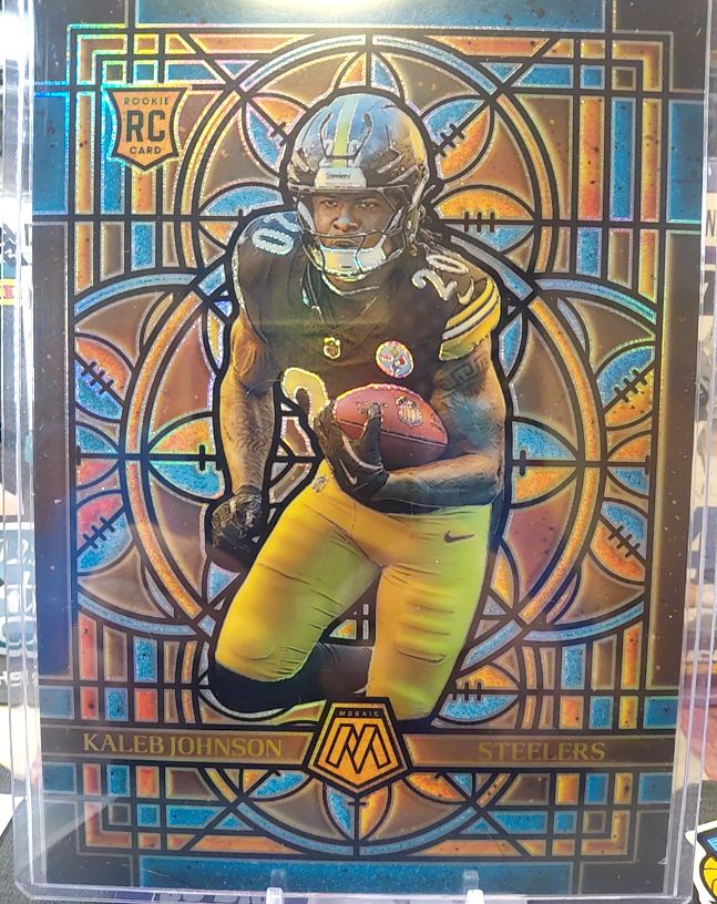 2025 Panini Mosaic #21 Kaleb Johnson — front