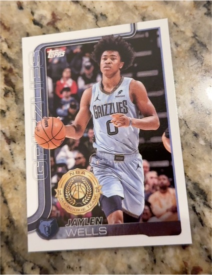 2025-26 Topps #183 Jaylen Wells — front