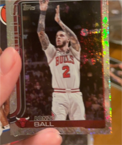 2025-26 Topps #39 Lonzo Ball — front
