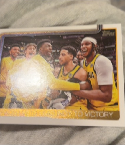 2025-26 Topps #280 Yes'Cers: Pacer Vets Lead Indy To Victory — front