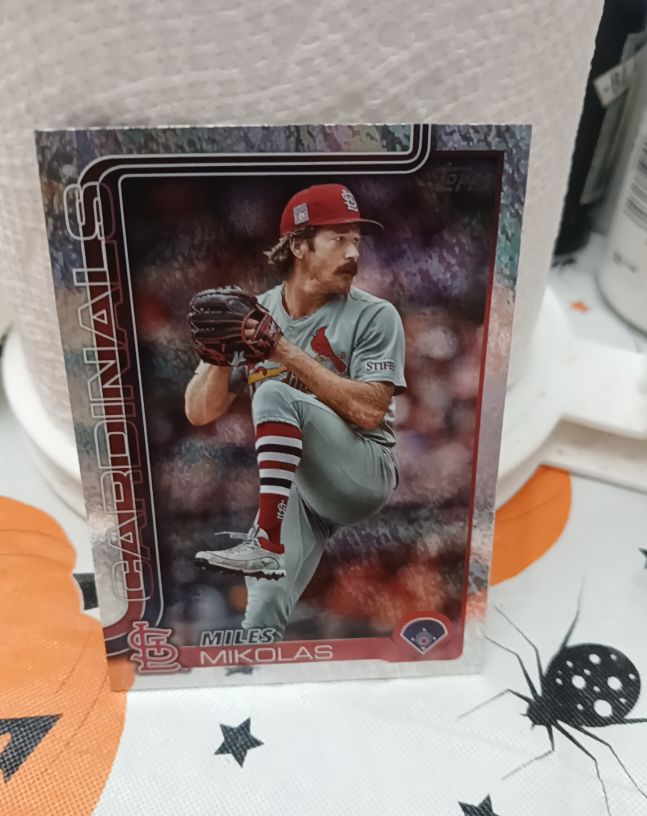 2025 Topps Series 1 #137 Miles Mikolas — front