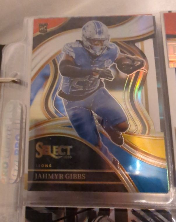 2023 Panini Select Club Level #266 Jahmyr Gibbs — front