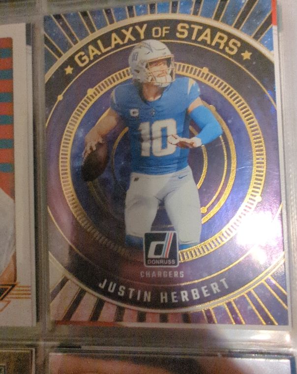2024 Panini Donruss Galaxy of Stars #GOS-JHE Justin Herbert — front
