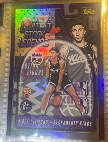 2025-26 Topps Limited Stock Legends #LST-24 Nique Clifford — front