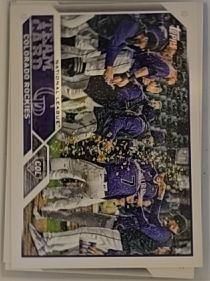2023 Topps #445 Colorado Rockies — front