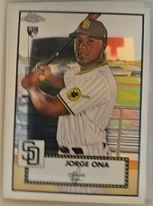 2021 Topps Chrome Platinum Anniversary #113 Jorge Ona — front