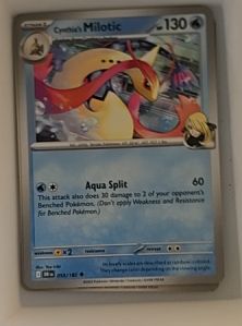 2025 Pokémon TCG Scarlet & Violet Destined Rivals #053 Cynthia's Milotic — front