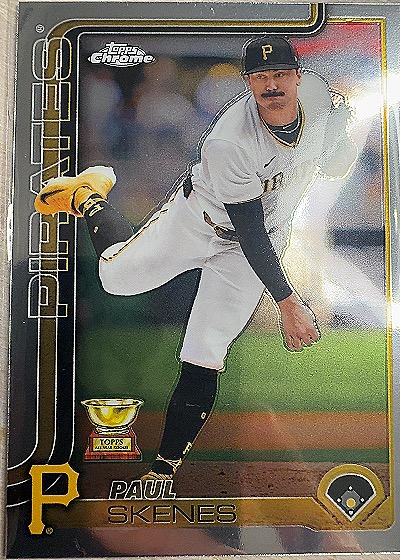 2025 Topps Chrome #300 Paul Skenes — front