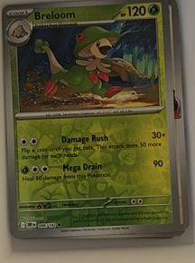 2024 Pokemon Scarlet & Violet Destined Rivals #006 Breloom — front