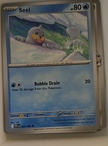 2025 Pokémon Phantasmal Flames #021 Seel — front
