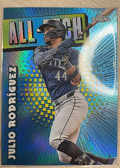 2025 Topps Chrome #CAE-15 Julio Rodriguez All-Etch — front