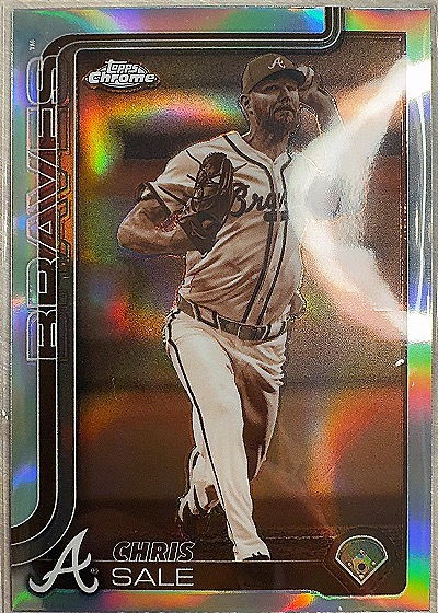 2025 Topps Chrome #182 Chris Sale — front