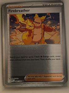 2025 Pokémon ME02: Phantasmal Flames #089 Firebreather — front