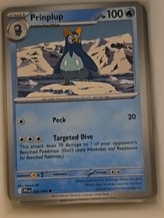 2025 Pokémon ME02: Phantasmal Flames #028 Prinplup — front