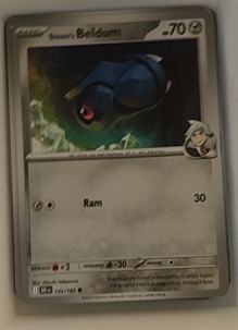 2025 Pokémon Scarlet & Violet Destined Rivals #143 Steven's Beldum — front
