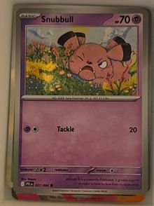 2025 Pokémon ME02: Phantasmal Flames #037 Snubbull — front