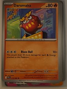 2025 Pokémon ME02: Phantasmal Flames #015 Darumaka — front