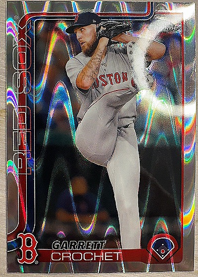 2025 Topps Chrome #264 Garrett Crochet — front