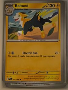 2025 Pokémon ME02: Phantasmal Flames #031 Boltund — front
