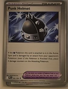 2025 Pokémon ME02: Phantasmal Flames #092 Punk Helmet — front