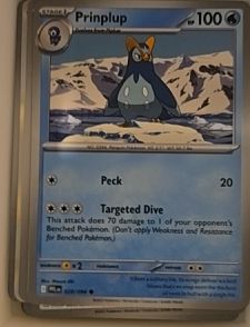 2025 Pokémon TCG Phantasmal Flames #028 Prinplup — front