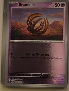 2023 Pokémon ME02: Phantasmal Flames #046 Bramblin — front