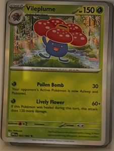 2025 Pokemon ME02: Phantasmal Flames #003 Vileplume — front