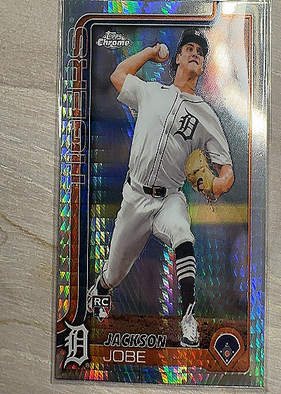 2025 Topps Chrome #Jackson Jobe — front