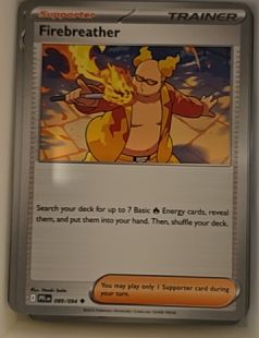 2024 Pokémon ME02: Phantasmal Flames #089 Firebreather — front