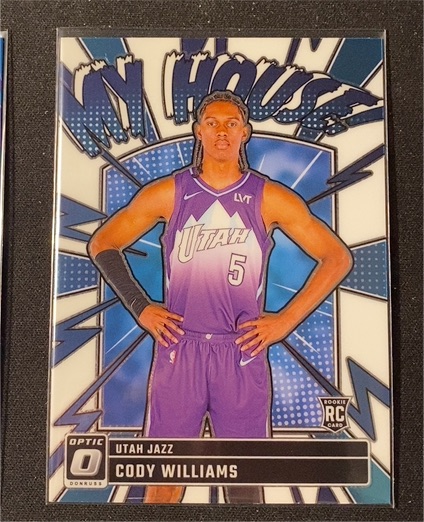 2024-25 Donruss Optic My House #4 Cody Williams — front