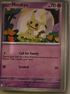 2025 Pokémon ME02: Phantasmal Flames #042 Mimikyu — front